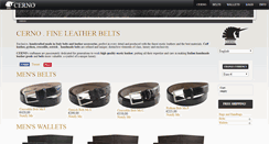 Desktop Screenshot of cerno-belts.com